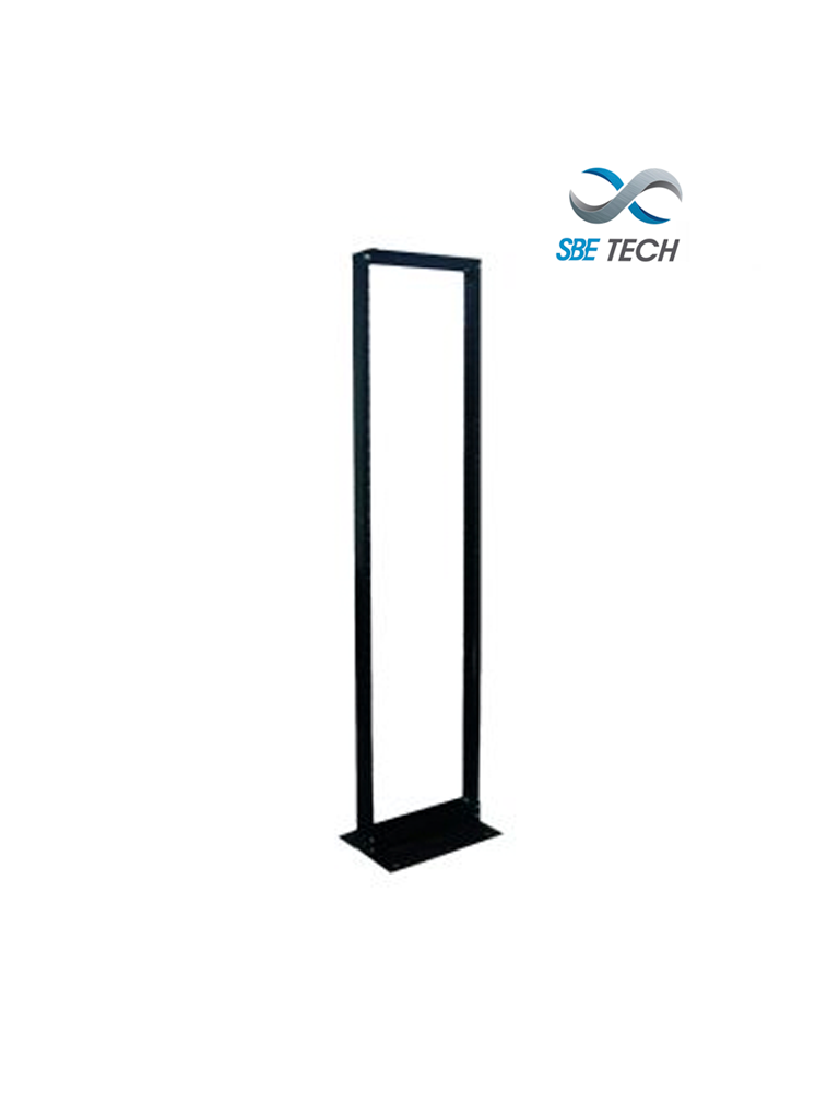 SBETECH SBE-RR719 - Rack liviano de piso en acero / 42UR / perforación roscada 12-24 / soporte 350kg / #Rack