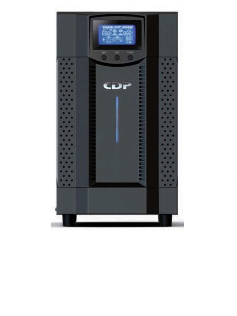 CDP UPO113 - UPS online 3 KVA / 2700 Watts / 4 Terminales de salida / Baterias 12V / 9AH X 6 / Respaldo 4 MIN carga completa