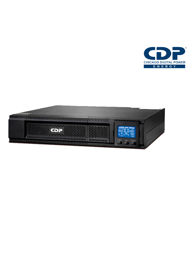 CDP UPO113RT- UPS ONLINE/ 3000 VA/2700W/ ONDA SENOIDAL PURA/ RACKEABLE/ PANTALLA LCD ROTATIVA/ 8 CONTACTOS NEMA 5-15R/