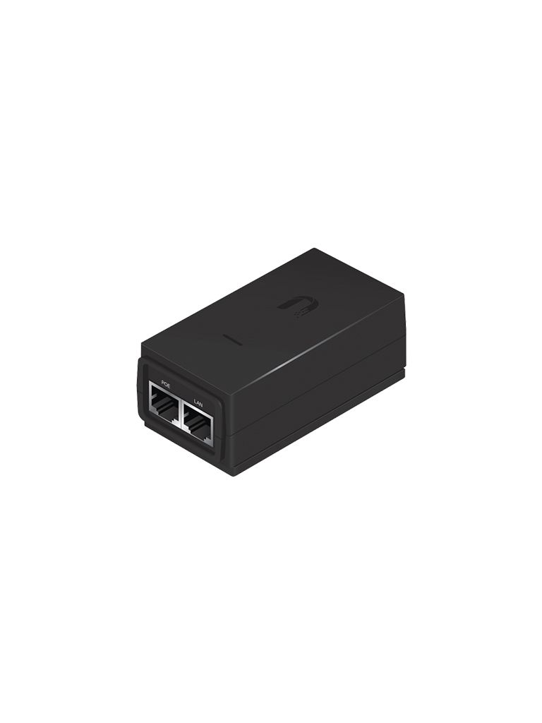 UBIQUITI POE-24-12W-G - Inyector PoE pasivo Gigabit para equipos UBIQUITI / 24 VDC / 0.5A / REMOTE RESET