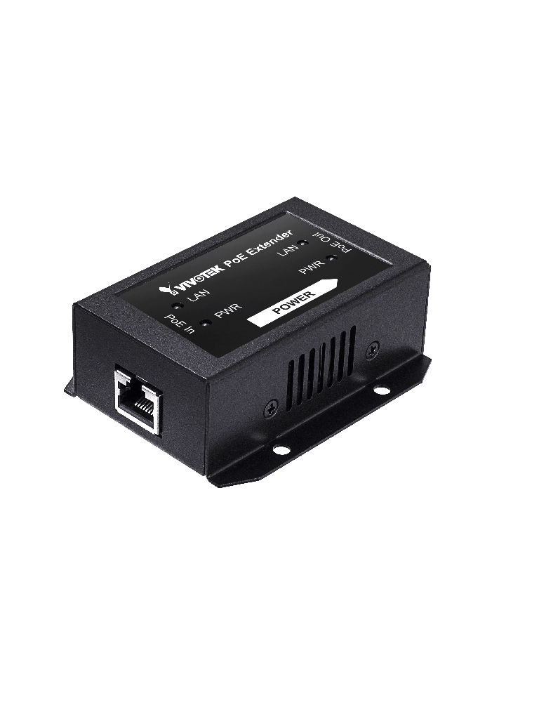 VIVOTEK APFXC0110 - Extensor PoE 1 puerto fast ethernet / Para interior / 70W / Hasta 200M en cascada