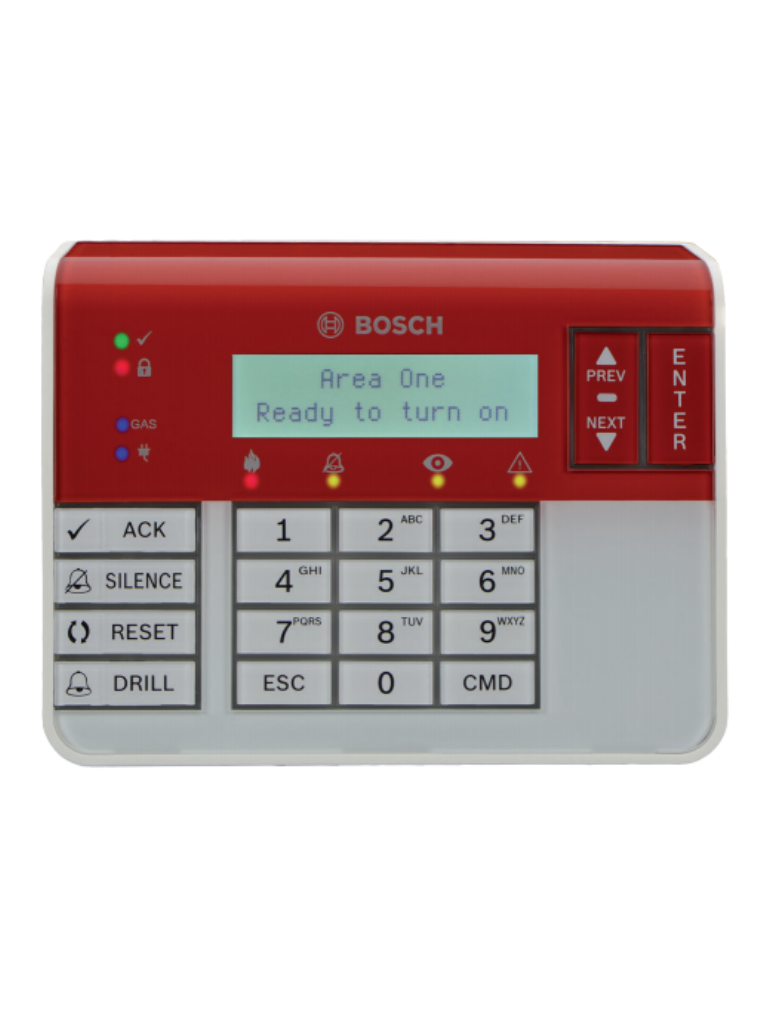 BOSCH I_B926F - Teclado con conexion SDI2 / Compatible incendio / Alfanumerico