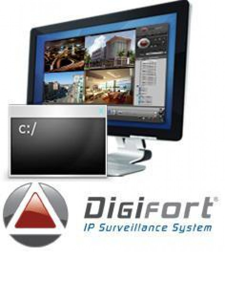 DIGIFORT PROFESSIONAL DGFPR1008V7 - Software de administracion central / Sistema base para 8 camaras / Hasta 64 canales / M