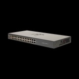 Switch cnMatrix EX1028  de 24 puertos Gigabit Ethernet y 4 SFP, Capa 2,  gestión en la nube