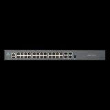 Switch cnMatrix EX2028 capa 3 de 28 puertos (24 Ethernet Gigabit, 4 SFP+) administración desde la Nube (MX-EX2028XXA-U)