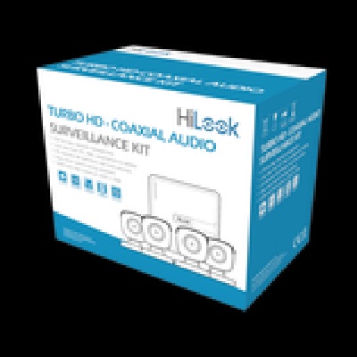 (MICRÓFONO Integrado) Kit TurboHD 1080p Lite / DVR 4 canales / Audio por Coaxitron / 4 Cámaras Bala de Policarbonato con Micrófono Integrado