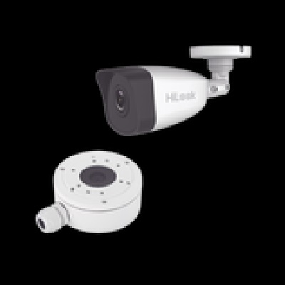 HiLook Series / Bala IP 4 Megapixel / 30 mts IR / Exterior IP67 / PoE / WDR 120 dB / Lente 2.8 mm / H.265+