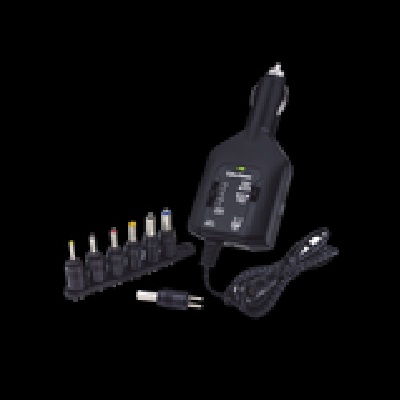 Adaptador Universal de Alimentación, Para Pared, Con Entrada 120 Vca NEMA 5-15P, y Salida Ajustable de 3-12 Vcd 600mA