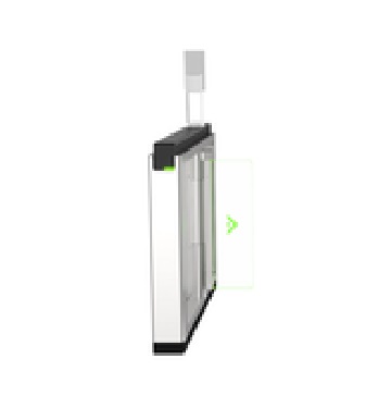 Torniquete IZQUIERDO / SIN PERFORACIÓN para Terminal de Reconocimiento Facial (Req torniquete Derecho)