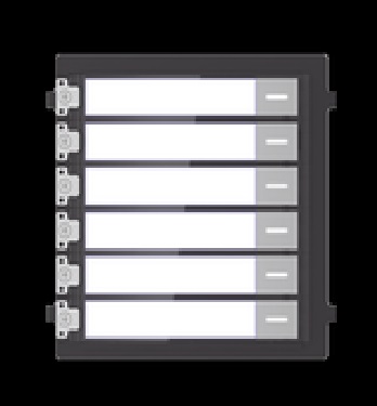 Módulo de Botones Para Videoportero Modular / Llamada de un solo Toque / Soporta Hasta 6 Monitores Principales