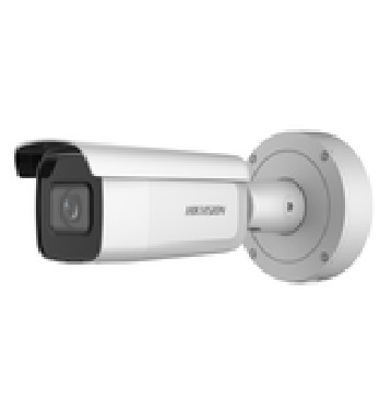 Bala IP 8 Megapixel (4K)/ Lente Mot. 2.8 a 12 mm / 60 mts IR EXIR /Exterior IP67 / IK10 /  WDR 120 dB / PoE / Videoanaliticos (Filtro de Falsas Alarmas) / Ultra Baja Iluminación / Entrada y Salida de Audio y Alarmas