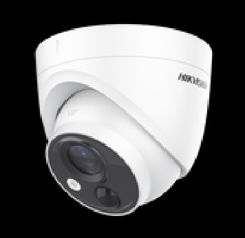 Turret FLASH TURBOHD (LED Blancos Intermitentes) / PIR (EVITA Falsas Alarmas) / 2 Megapixel (1080p) / 20 mts IR EXIR / Lente 2.8 mm / IP67 / Salida de Alarma