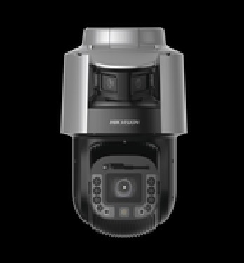 PTZ IP 2 Megapixel con Cámara Panoramica 4 Megapixel / 32X Zoom / 200 mts IR / IP66 / IK10  / WDR / Hi-PoE / Entrada-Salida de Audio y Alarma / Ultra Baja Iluminación