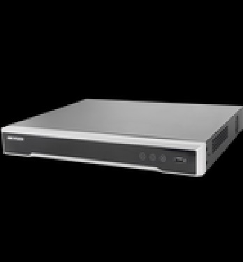 NVR 12 Megapixel (4K) / 32 canales / 16 Puertos PoE+ / Soporta Cámaras con AcuSense / Hik-Connect / 2 Bahías de Disco Duro / Switch PoE 300 mts / HDMI en 4K / Soporta POS