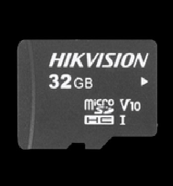 Memoria microSD / Clase 10 de 32 GB / Especializada Para Videovigilancia / Compatibles con cámaras HIKVISION