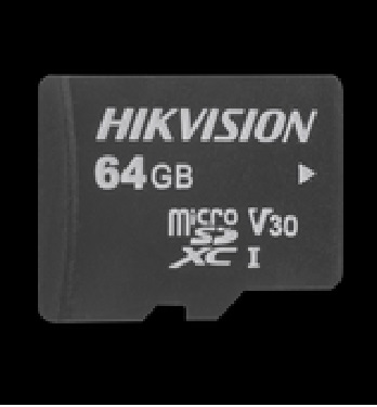 Memoria microSD / Clase 10 de 64 GB / Especializada Para Videovigilancia / Compatibles con cámaras HIKVISION