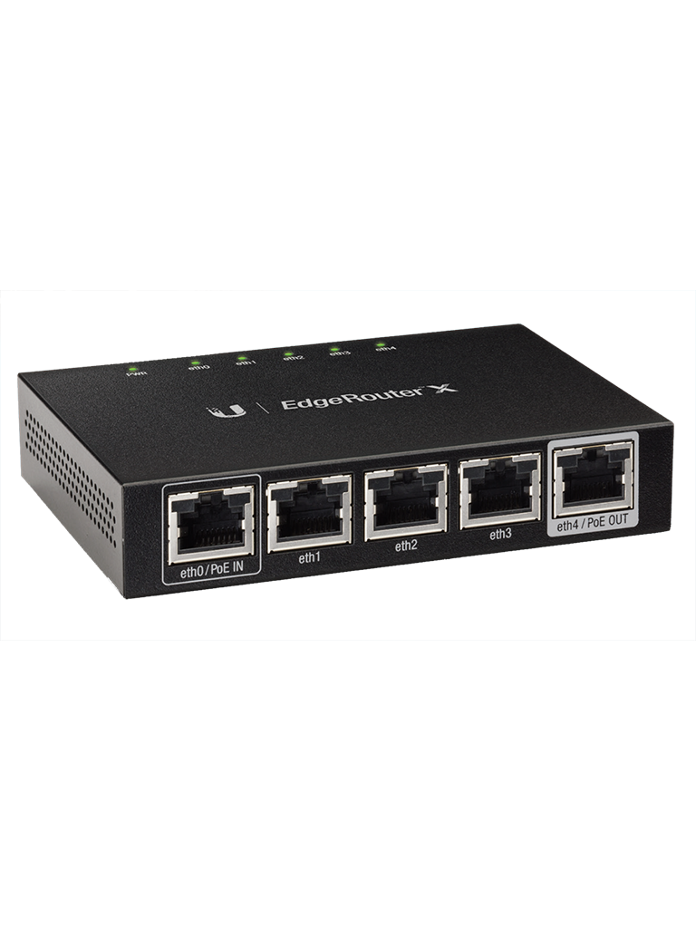 UBIQUITI ER-X - EDGEROUTER X / 5 Puertos Gigabit ethernet