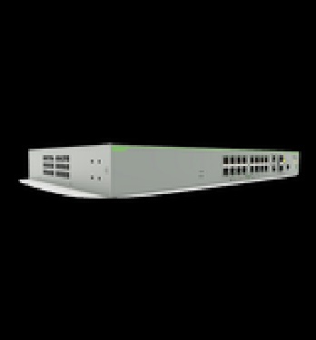 Switch PoE+ Administrable CentreCOM FS980M, Capa 3 de 16 Puertos 10/100 Mbps + 2 puertos RJ45 Gigabit/SFP Combo, 250W