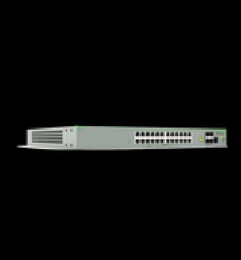 Switch PoE+ Administrable CentreCOM FS980M, Capa 3 de 24 Puertos 10/100 Mbps + 4 puertos SFP, 375 W