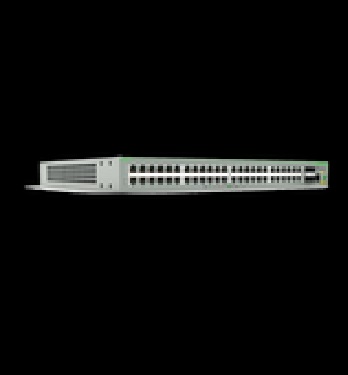 Switch PoE+ Administrable CentreCOM FS980M, Capa 3 de 48 Puertos 10/100Mbps + 4 SFP Gigabit, 375W