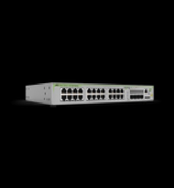 Switch Administrable CentreCOM GS970M, Capa 3 de 24 Puertos 10/100/1000 Mbps + 4 SFP Gigabit