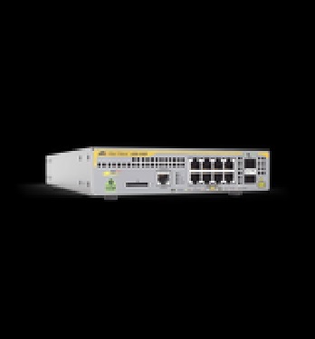 Switch PoE+ Administrable Capa 3 D/8 Ptos 10/100/1000 + 2 SFP Incluye Montaje AT-RKMT-J14