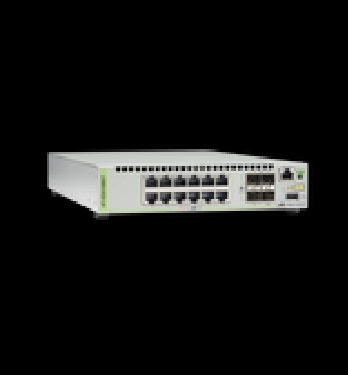 Switch Capa 3 Stackeable 10 Gigabit , 12 puertos 100/1000/10G Base-T (RJ-45)  y 4 puertos SFP/SFP+ 10G