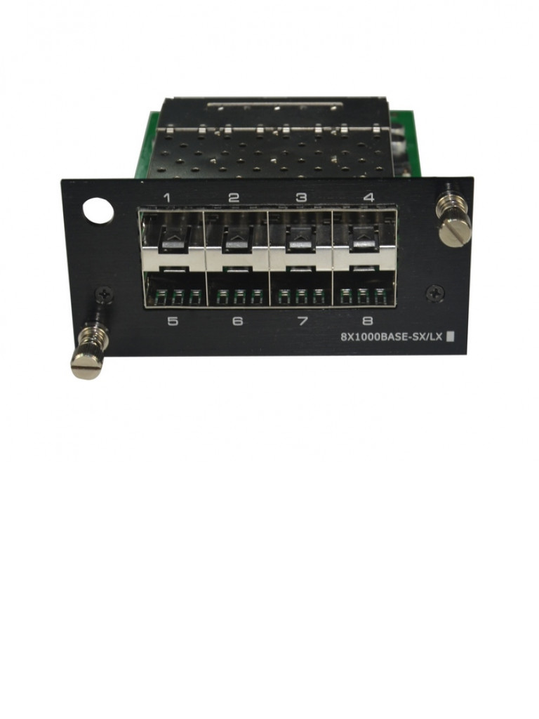 SAXXON N7524GEM8F - Modulo de 8 puertos Gigabit SFP / Compatible con switch N7524GEMX