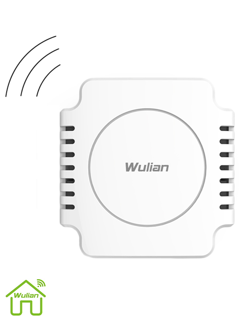 WULIAN SMARTAUX - Convertidor de Analógico a Inteligente Receptor de Información para cambiar Pulsos Secos a Alertas Zigbee