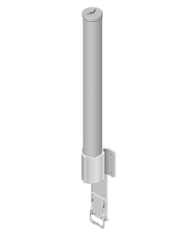 UBIQUITI AMO-2G10 - Antena Omnidireccional para access point / 2.4GHz / Ganancia 10 dBi / 2 Conectores SMA hembra inverso