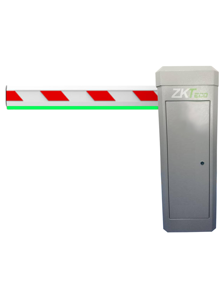 ZKTECO PROBG2045RLED - Barrera Vehicular Derecha con Servo Motor / Brazo LED de 4.5 metros / 2.5 Segundos / Bajo Mantenimiento / 24 VDC