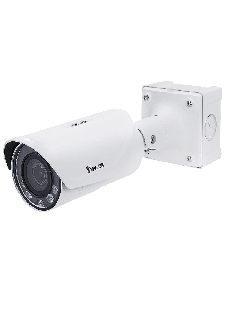 VIVOTEK IB9365-HT-A - Camara IP bullet exterior 2MP Full HD / Lente Varifocal 12-40 mm / WDR Pro II/ H265 / SNV II / Smart IR 100Mts/ Smart Stream III