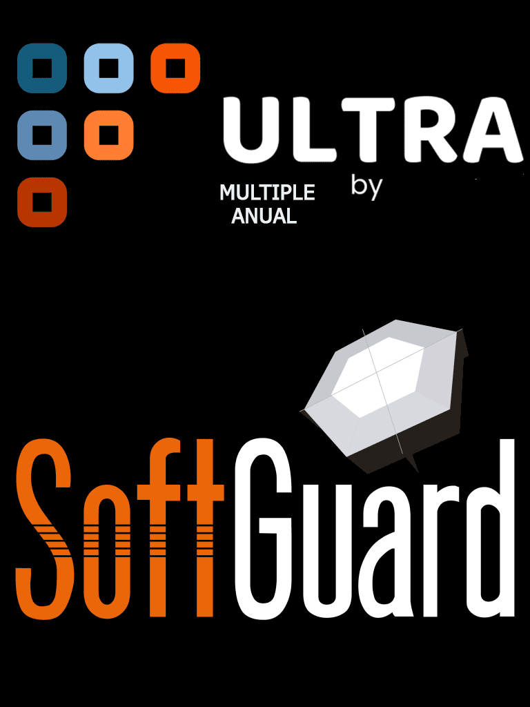 Softguard Ultra Multiple Anual - Suite de módulos, aplicaciones celulares y servicios Plan Multiple