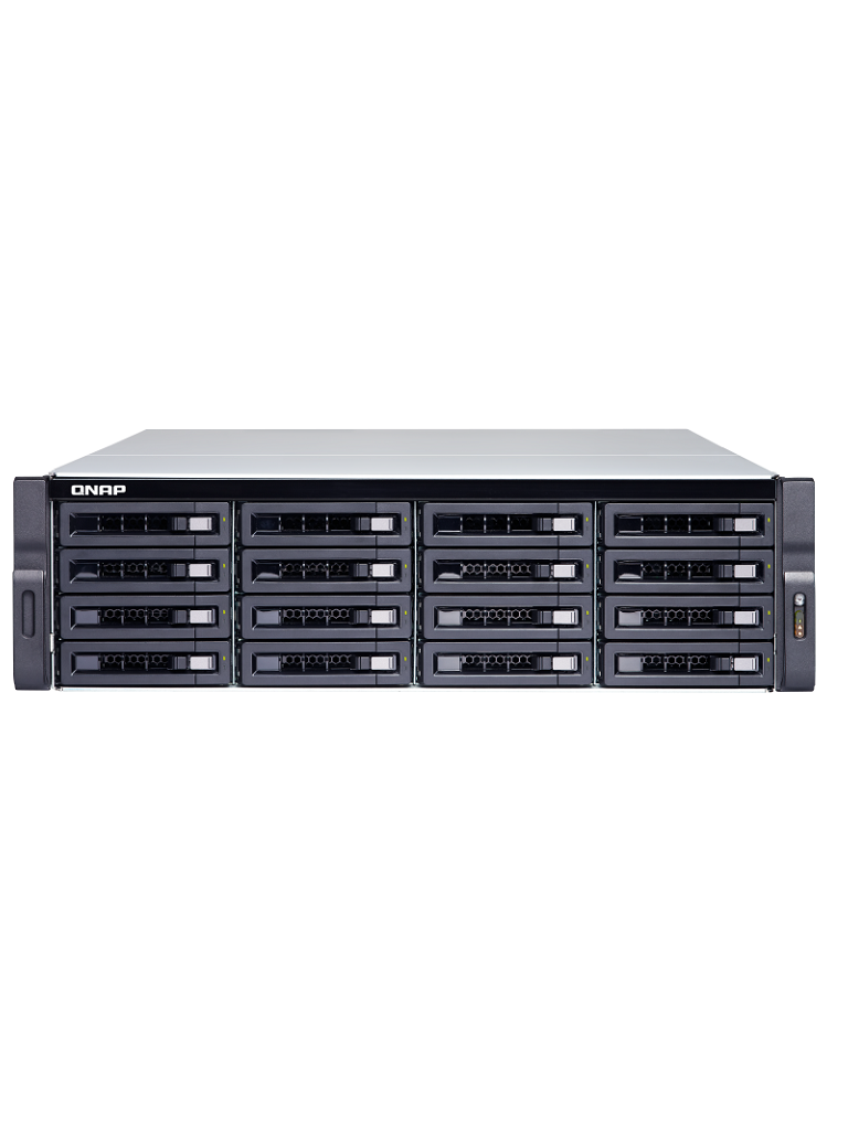 QNAP TS1683XURPE212416G - SISTEMA DE ALMACENAMIENTO DE RED NAS RACK/ 16 BAHIAS/ XEON E-2124 3.3 GHZ/ 16GB RAM/ 4XRJ45 GIGA/ 2XSMARTFITSFP 10GBE/