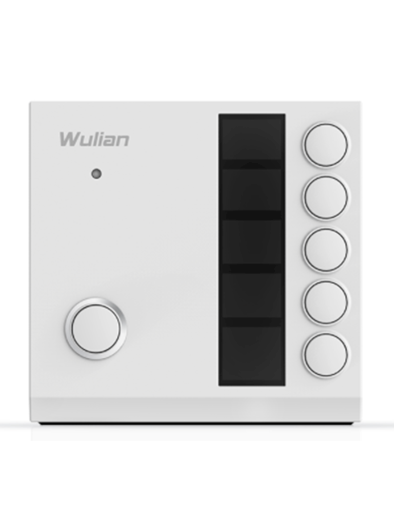 WULIAN ZCENEW - Interruptor de Escena / Zigbee / Activa Escena con una sola Tecla / Puede Controlarse Remotamente por medio de su Aplicación AIoT SmartHome