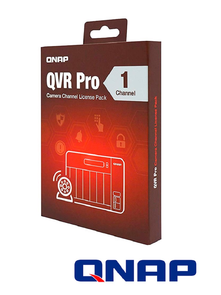 QNAP QVRPRO1CH - LICENCIA PARA SOFTWARE QVR PRO / 1 CANAL