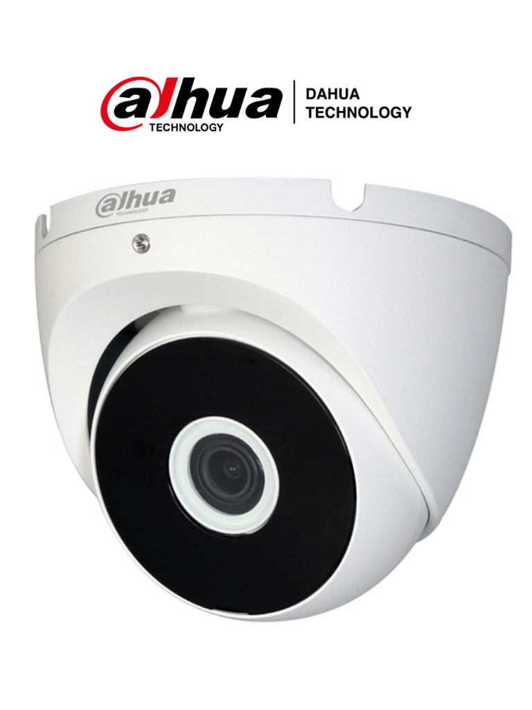 DAHUA COOPER T2A21 - Camara domo HDCVI 1080p / 720p / TVI / A HD / CVBS / Lente 3.6 mm / Smart ir 20 Mts / IP67 / Apertura lente 93 grados / Metalica/