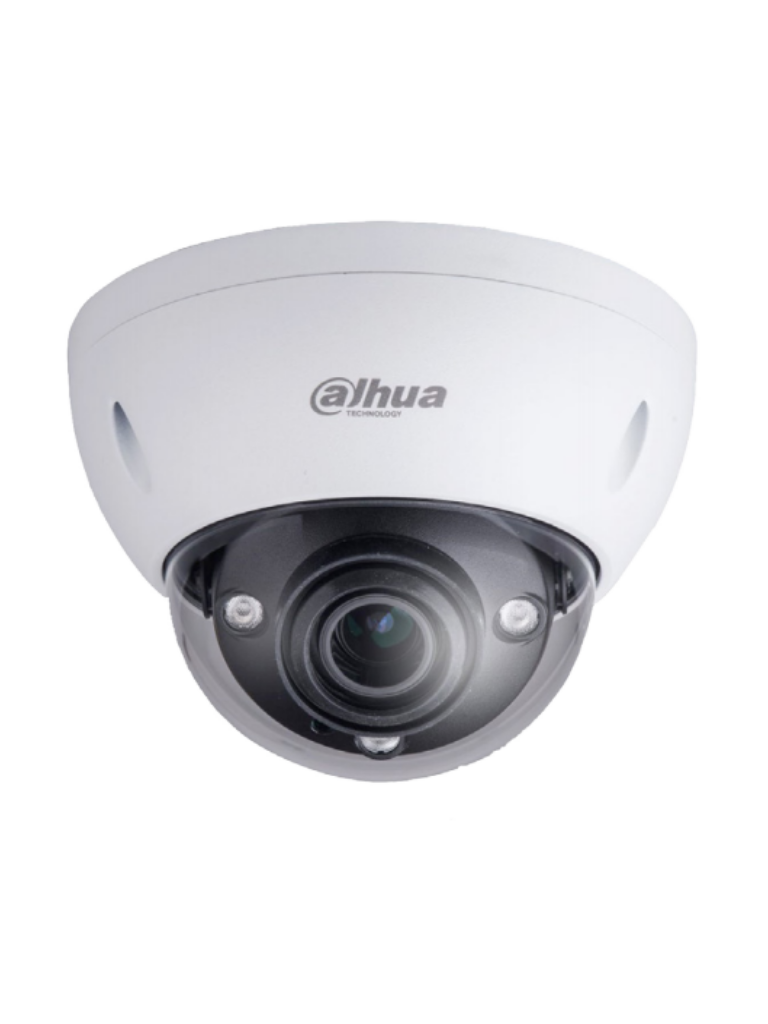 DAHUA IPCHDBW5830EZ - Camara IP domo 4K / 8 Megapixeles / Lente motorizado 2.7 mm - 12 mm / H265+ / IP67 / IK10 / DWDR / HLC / Ir 50 Mts / PoE / ONVIF / Ranura SD/