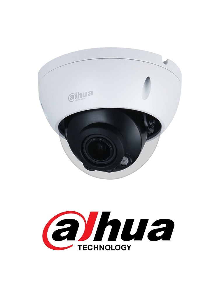 DAHUA IPC-HDBW2831RN-ZS - Camara IP Domo Antivandalica 4k/ 8 Megapixeles/ Lente Motorizado de 2.7 a 13.5mm/ IR de 40 Mts/ H.265/ Videoanaliticos con IVS/ IP67/ IK10/ PoE/ Ranura para MicroSD/