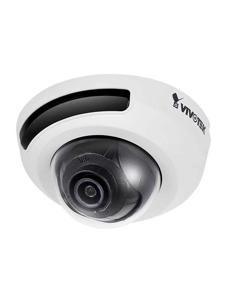 VIVOTEK FD9166-HN - Camara IP domo interior 2 Megapixeles / Lente fijo 2.8mm/ IR Invisibles 10mts/ WDR Pro/ Micrófono Integrado/ Ciberseguridad Trend Micro/ Smart Stream III/ ONVIF