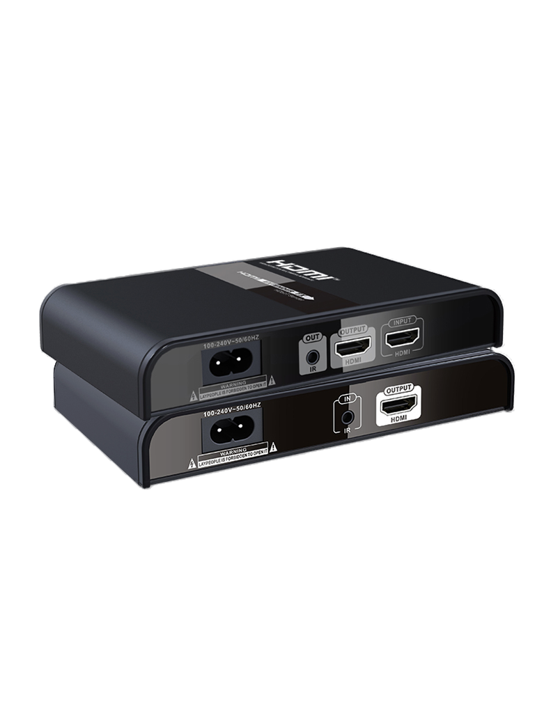 SAXXON LKV380- Kit extensor HDMI sobre la linea electrica/ Resolucion 1080p / Hasta 300 Metros / HdBIT / Loop HDMI / transmision de ir / 110 a 240VCA