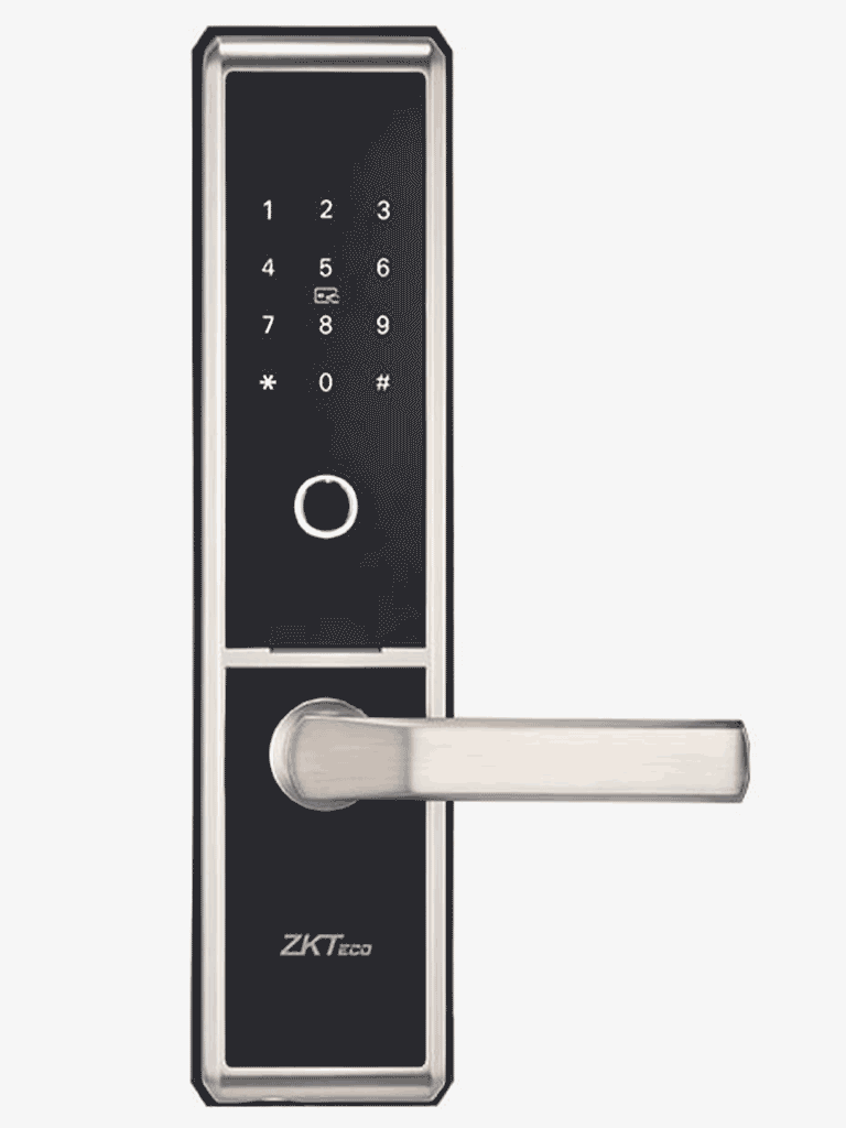 ZKTECO TL300B - Cerradura inteligente con bluetooth / 100 huellas / 100 tarjetas / 100 password / Izquierda y Derecha