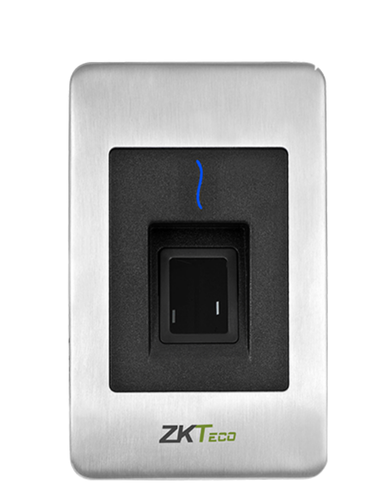 ZKTECO FR1500ID - Lector Esclavo de Huella SILK ID / Tarjetas ID 125 Khz / IP65 / RS485 / LED Indicador de Estado / Compatible con Paneles InBio