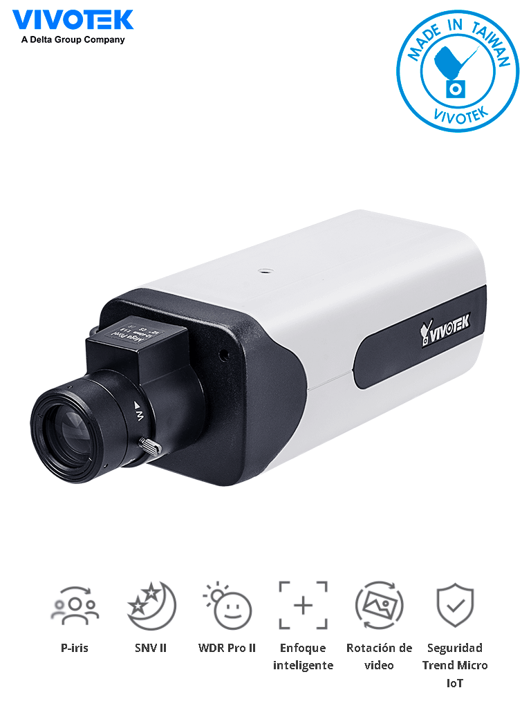 VIVOTEK IP9165-LPC-v2 KIT12-40MM - CAMARA IP PROFESIONAL PARA CAPTURA DE MATRICULAS/HASTA 180 KM/H/ 2 MP FULL HD/ H.265/LENTE VARIFOCAL 12-40 MM/WDR PROII/SNV II/P-IRIS/SMART FOCUS/ INCLUYE GABINETE DE EXTERIOR Y LAMPARA IR