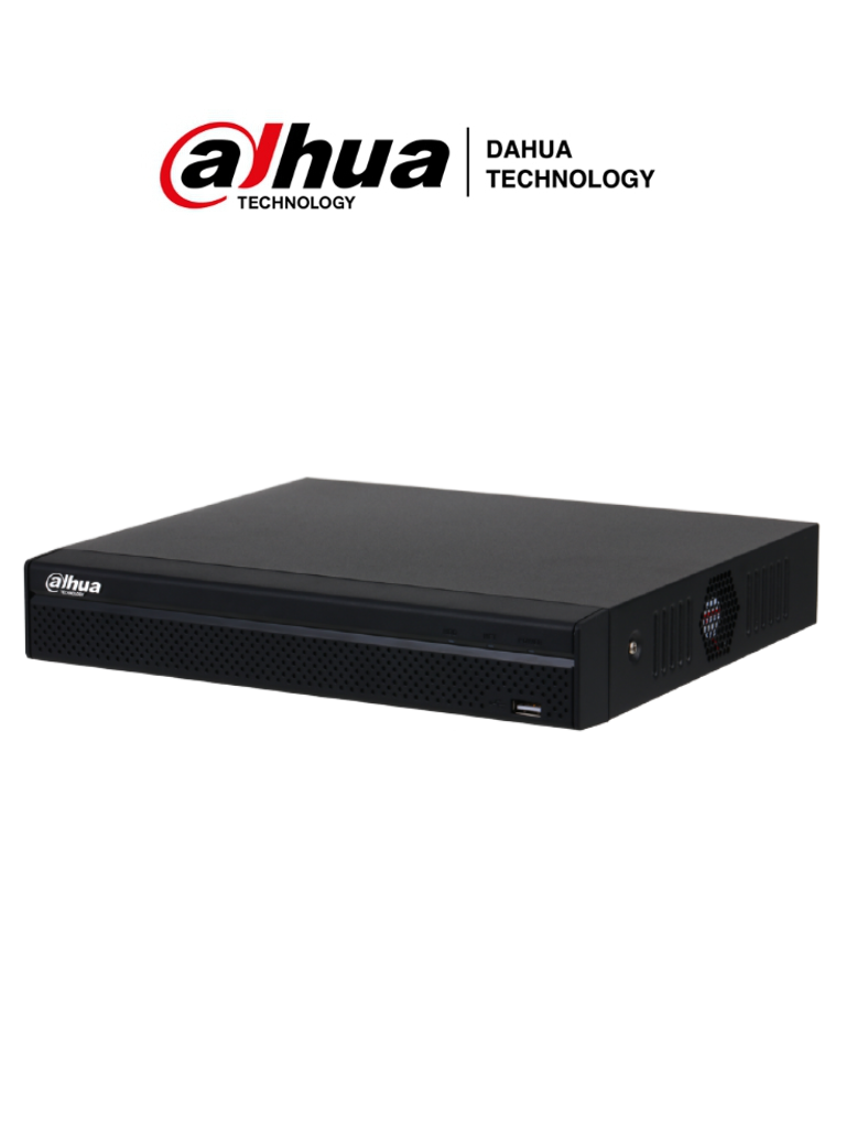 DAHUA NVR1104HS-P-S3/H - NVR de 8 Megapixeles/ 4k/ 4 Canales IP/ 4 puertos PoE/ Smart H.265+/ Rendimiento de 80 mbps/ Salida de Video HDMI&VGA/ 1 Bahía de Disco Duro de Hasta 8TB/ Soporta Camaras con Protocolo Onvif & RTSP/ #PromoMayo