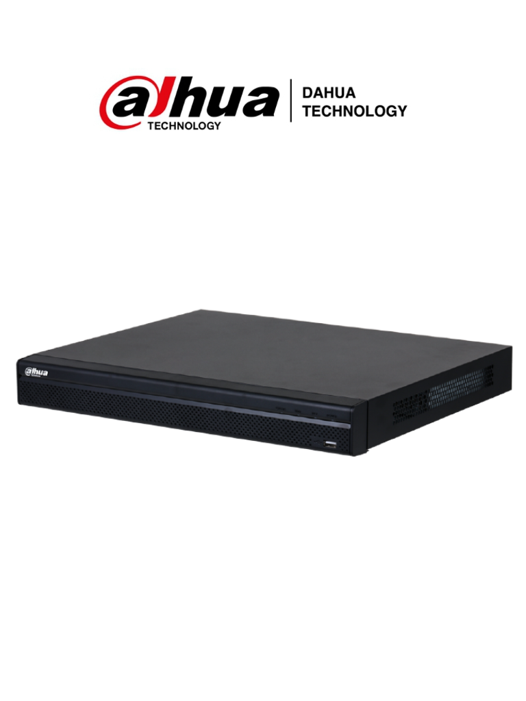 DAHUA NVR4208-8P-4KS2/L - NVR de 8 Megapixeles/ 4k/ 8 Canales IP/ 8 Puertos PoE/ Rendimiento de 160 Mbps/ Smart H.265+/ 2 Bahías de Discos Duros de Hasta 10 TB/ Salidas de Video HDMI 4k & VGA/ Soporta Camaras WizSense/