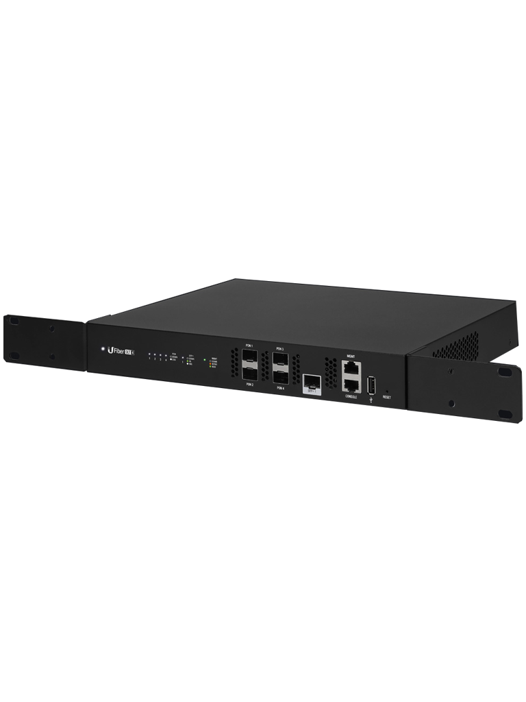 UBIQUITI UF-OLT-4 - TERMINAL DE LINEA OPTICA/ HASTA 512 ONU CONCURRENTES/ 4 PUERTOS SFP GPON/ 1 PUERTO SFP+ 10G #LONUEVO