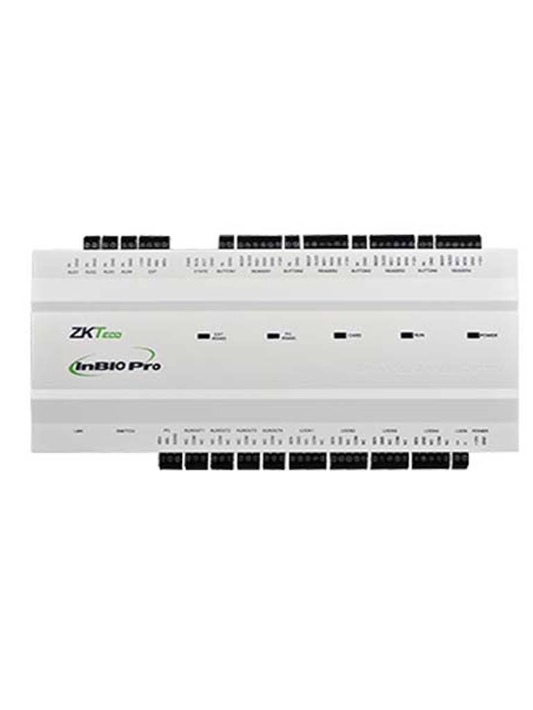 ZKTECO INBIO460PRO - Panel de Control de Acceso Avanzado / 4 Puertas / 20 mil Huellas / Push / 36 Meses de Garantía / Green Label / Requiere Licencia