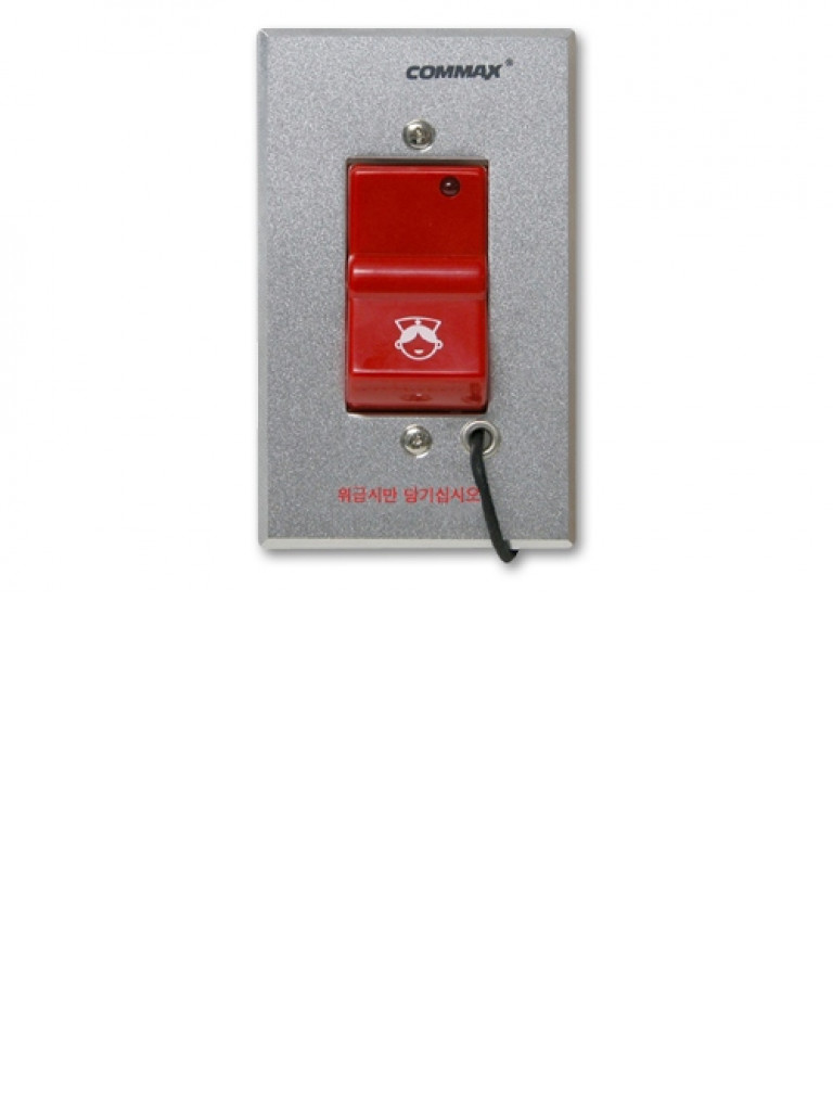 COMMAX ES410 - Switch de emergencia para sistema de llamado de enfermeria / Compatible con JNS4CS por conexión a 2 hilos/ Ubicacion en regaderas