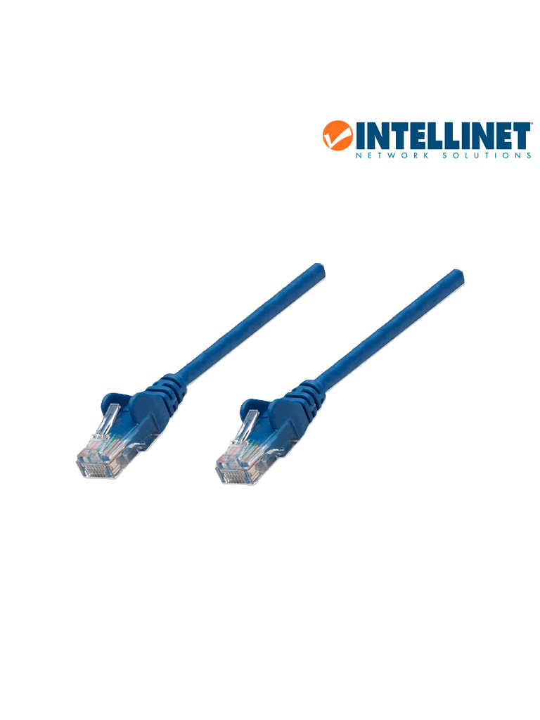 INTELLINET 318938 - CABLE PATCH / 1.0m( 3.0f) / Cat 5e / UTP AZUL